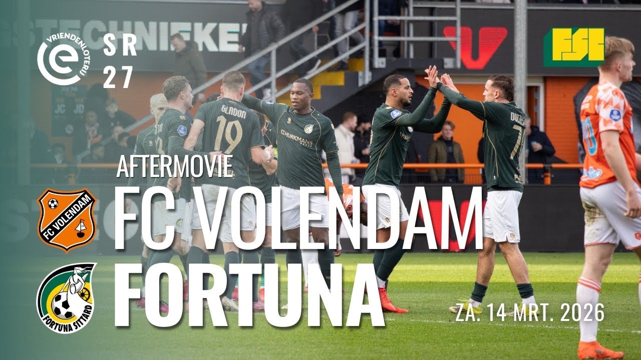 OFFICIEEL VEILIG na OVERWINNING op FC Volendam! - FSC Aftermovie