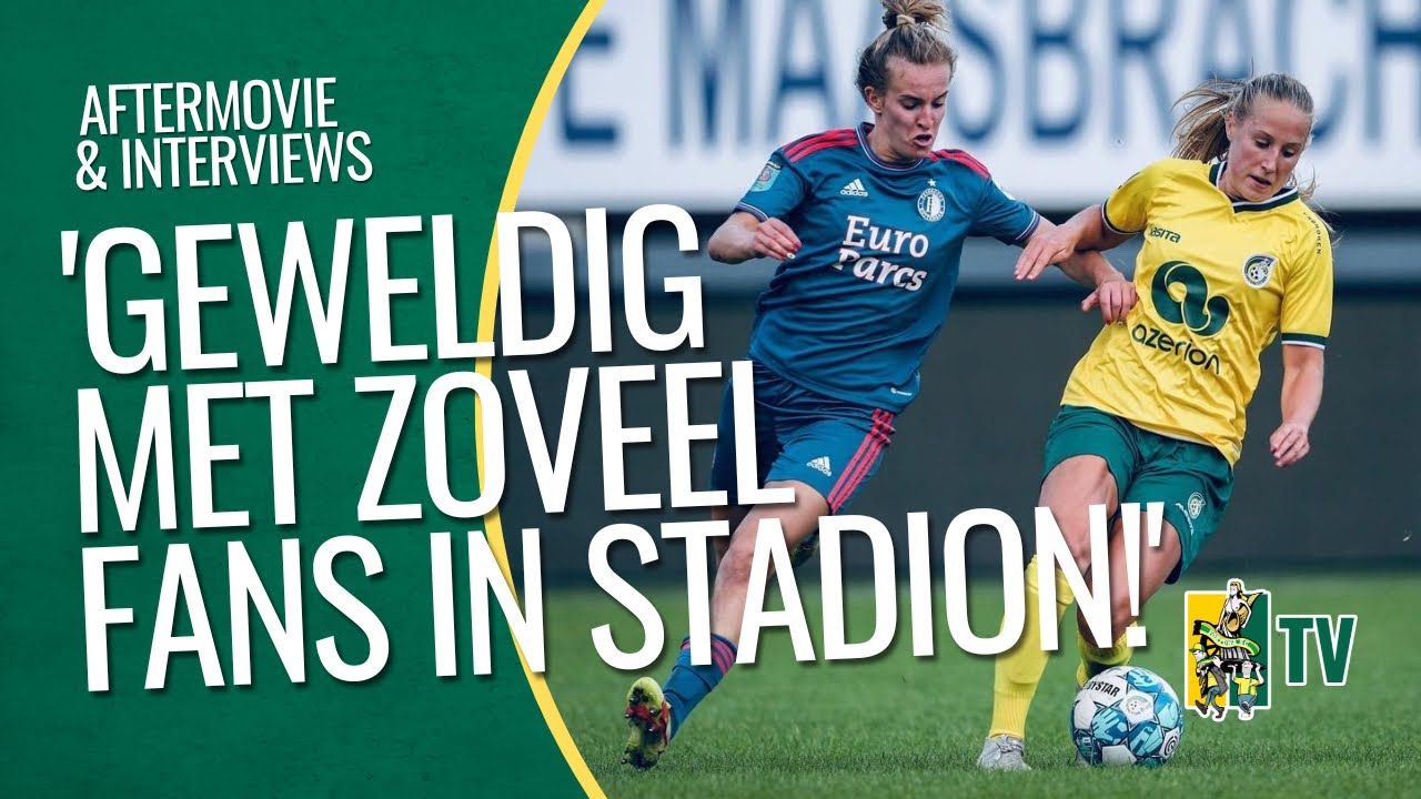 FRUSTREREND VERLIES in THUISDEBUUT Fortuna Vrouwen tegen Feyenoord - Fortuna SC TV