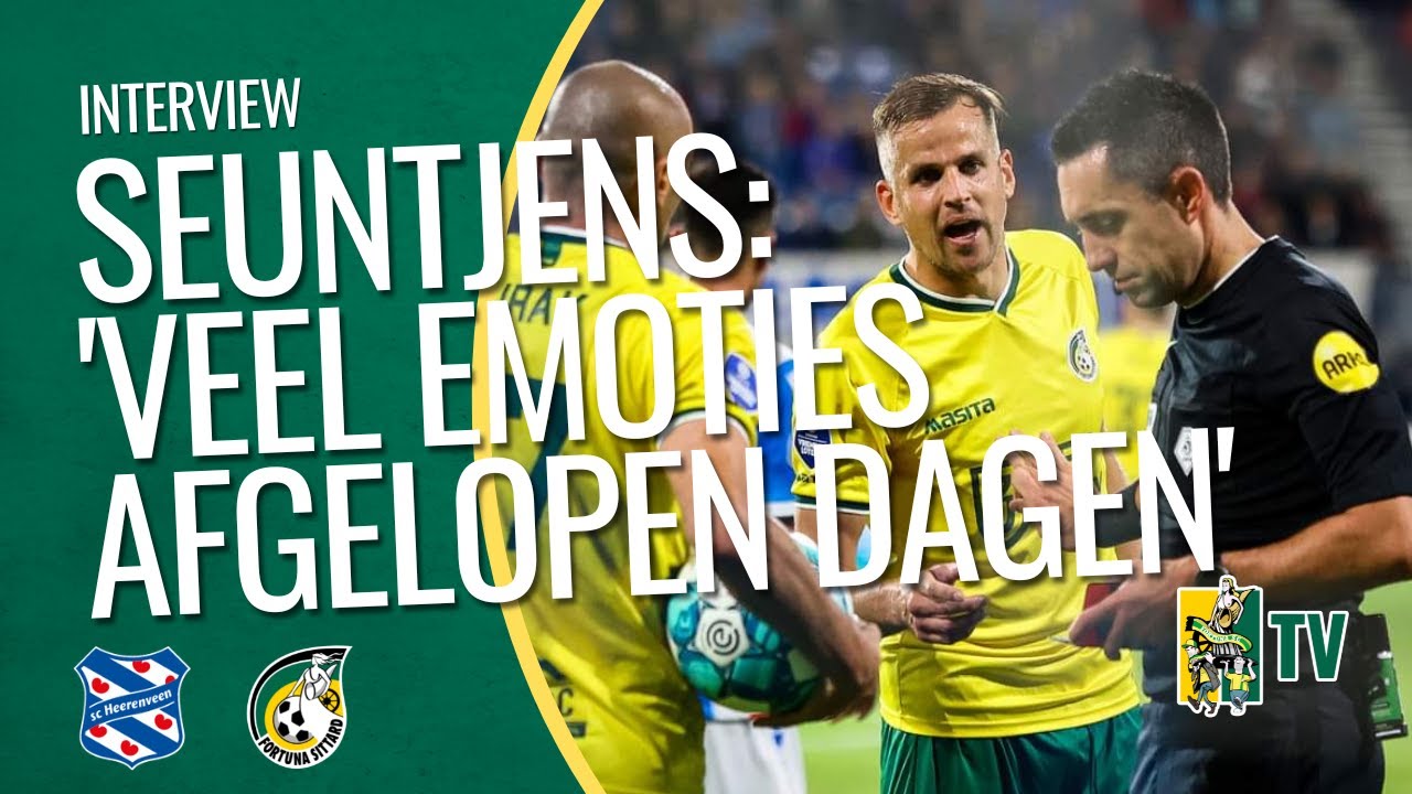 MATS SEUNTJENS over HECTISCHE WEEK na nederlaag tegen Heerenveen - Fortuna SC TV (Interview)