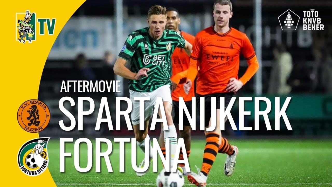 MOEIZAME BEKERZEGE tegen Sparta Nijkerk!  - Fortuna SC TV