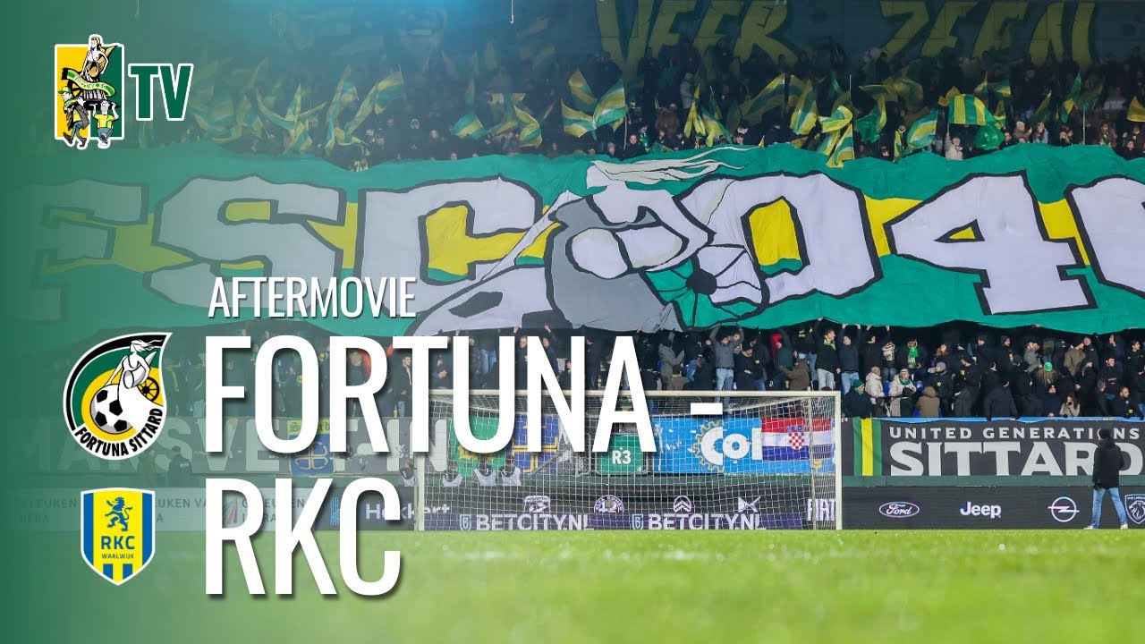 IJZERSTERK EERSTE HALFUUR bij WINST tegen RKC Waalwijk! - Fortuna SC TV