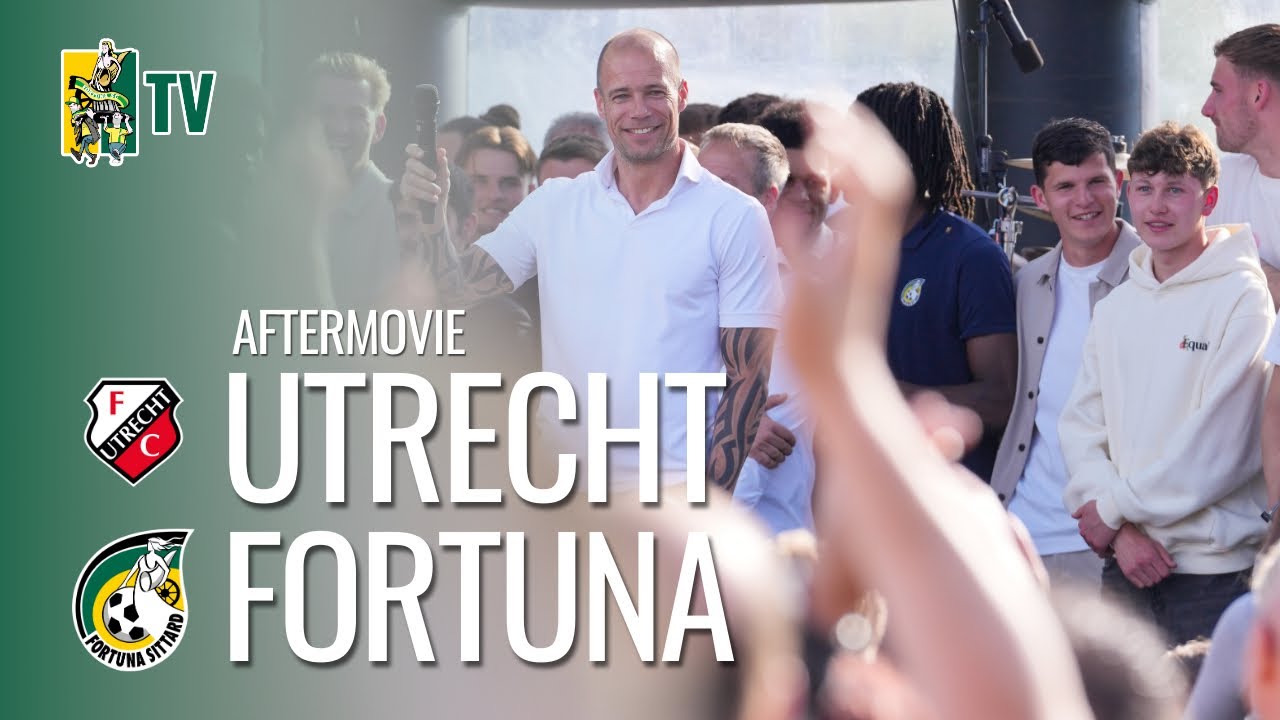 MOOIE AFSLUITING van het SEIZOEN tegen FC Utrecht! - Fortuna SC TV
