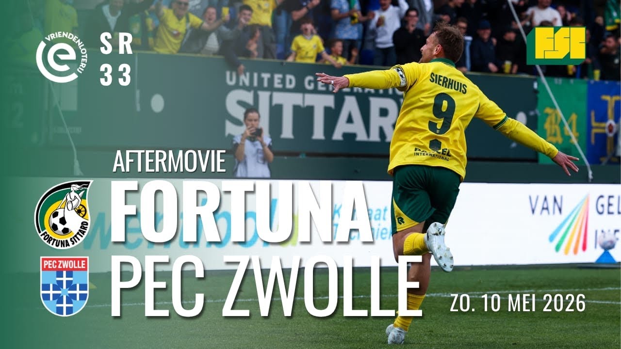 JEUGDIG FORTUNA WINT LAATSTE THUISWEDSTRIJD van het SEIZOEN tegen PEC! - FSC Aftermovie