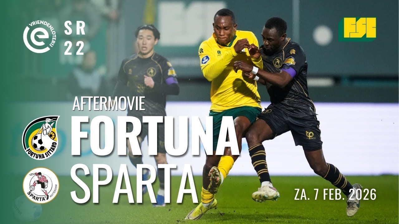 NET GEEN VOLLE BUIT na SPECTACULAIRE SLOTFASE tegen Sparta! - FSC Aftermovie