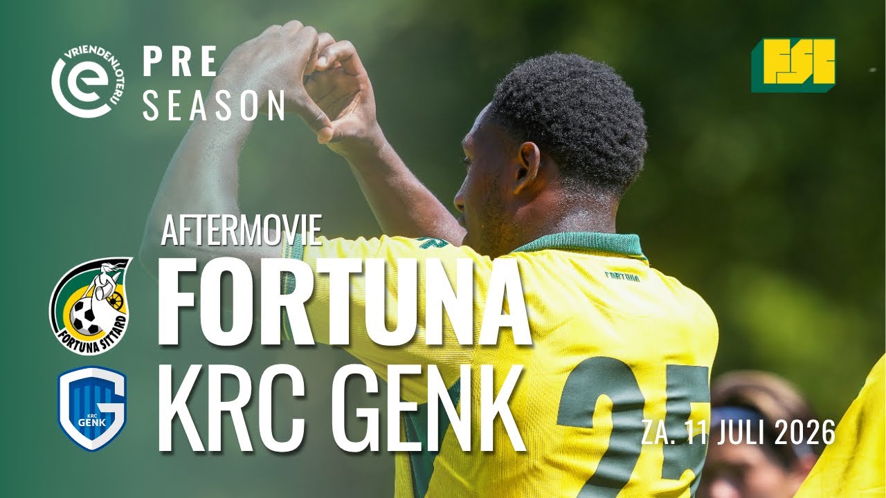 EERSTE DOELPUNT ZEEFUIK voor FORTUNA bij OVERWINNING tegen KRC Genk! - FSC Aftermovie