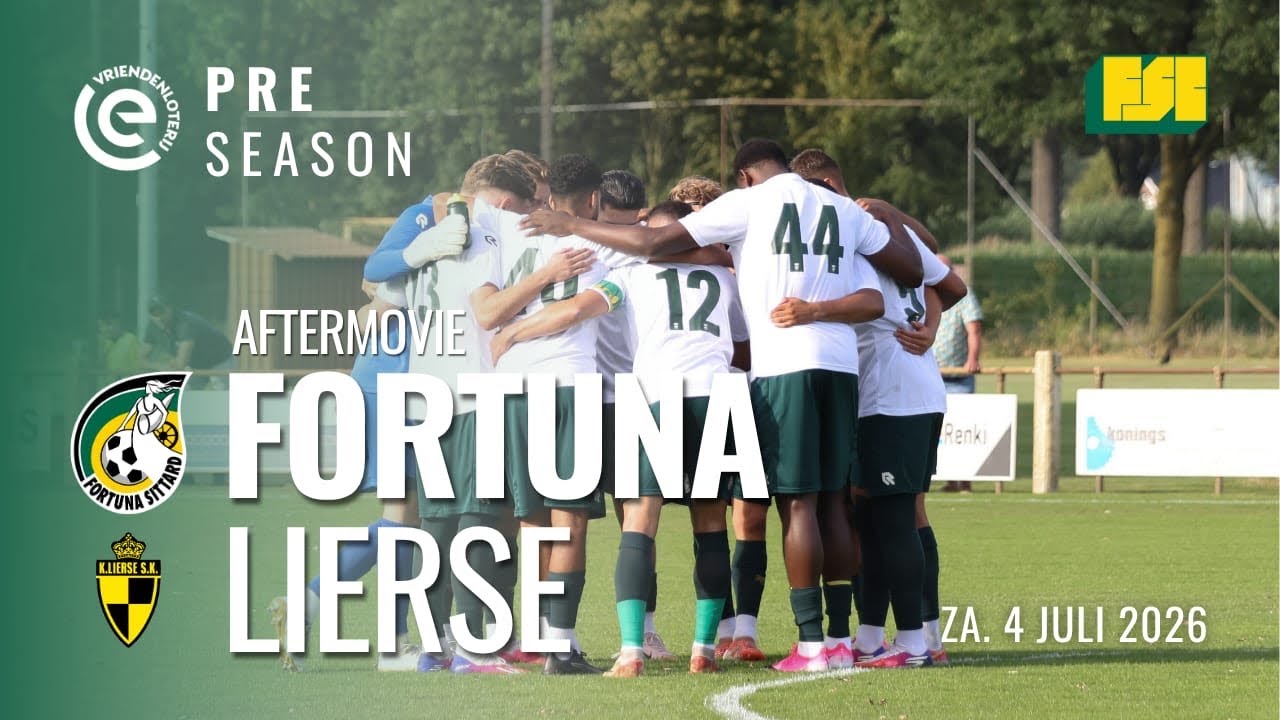 HUBNER KOPT FORTUNA NAAR WINST tegen Lierse SK! - FSC Aftermovie