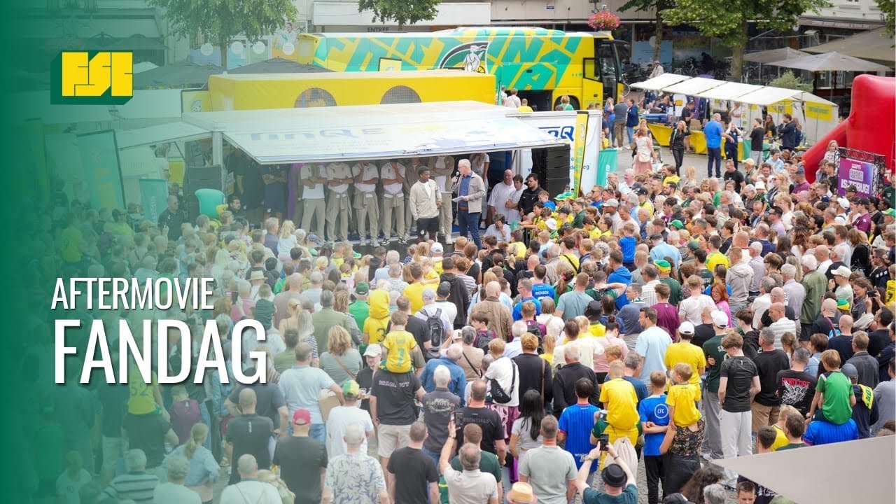 NIEUWE GEZICHTEN op GESLAAGDE FANDAG op de MARKT in SITTARD!  - FSC Aftermovie