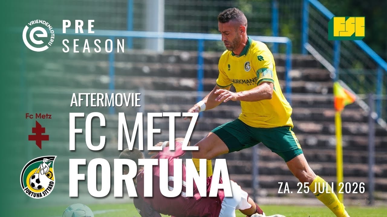VEEL KANSEN maar wel EEN NEDERLAAG tegen FC Metz! - FSC Aftermovie